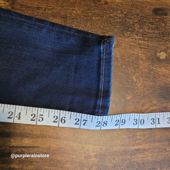 Madewell Jeans Size 28 Skinny 9" High Rise Tummy Control Larkspur Wash F8990 - Picture 10 of 12